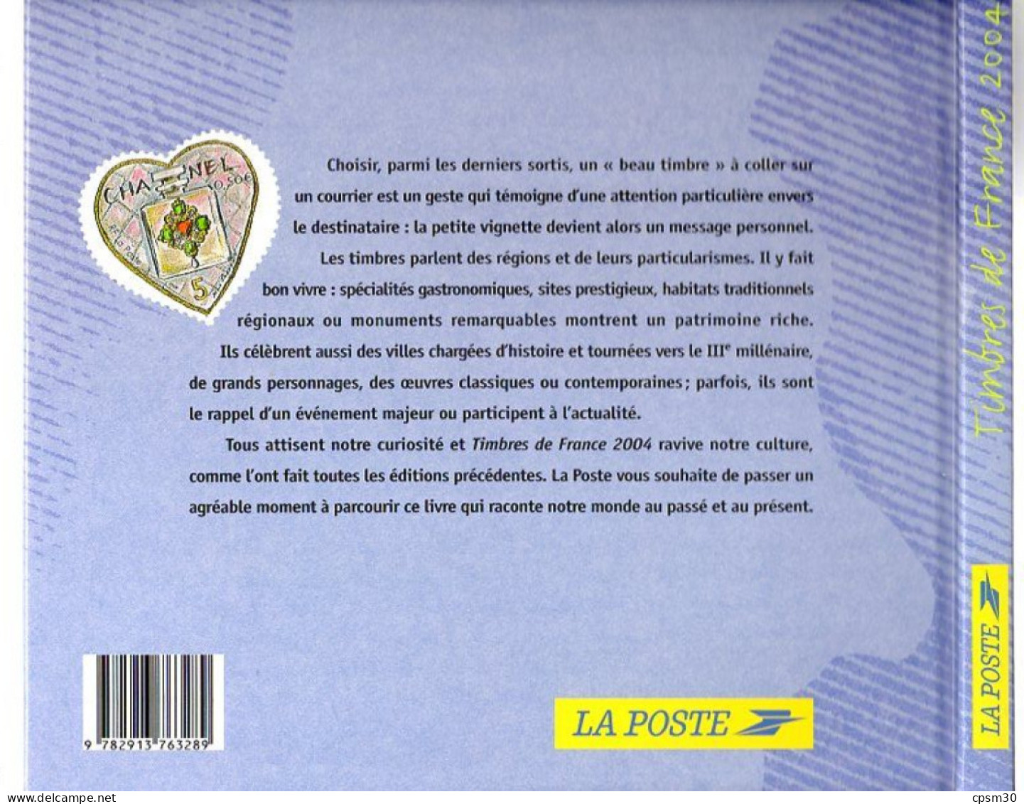 Livre - Le Livre Des Timbres, Année Complète 2004 (vendu Par La Poste ?? Fr / ?? €) Avec Tous Ses Timbres Neufs - 2000-2009