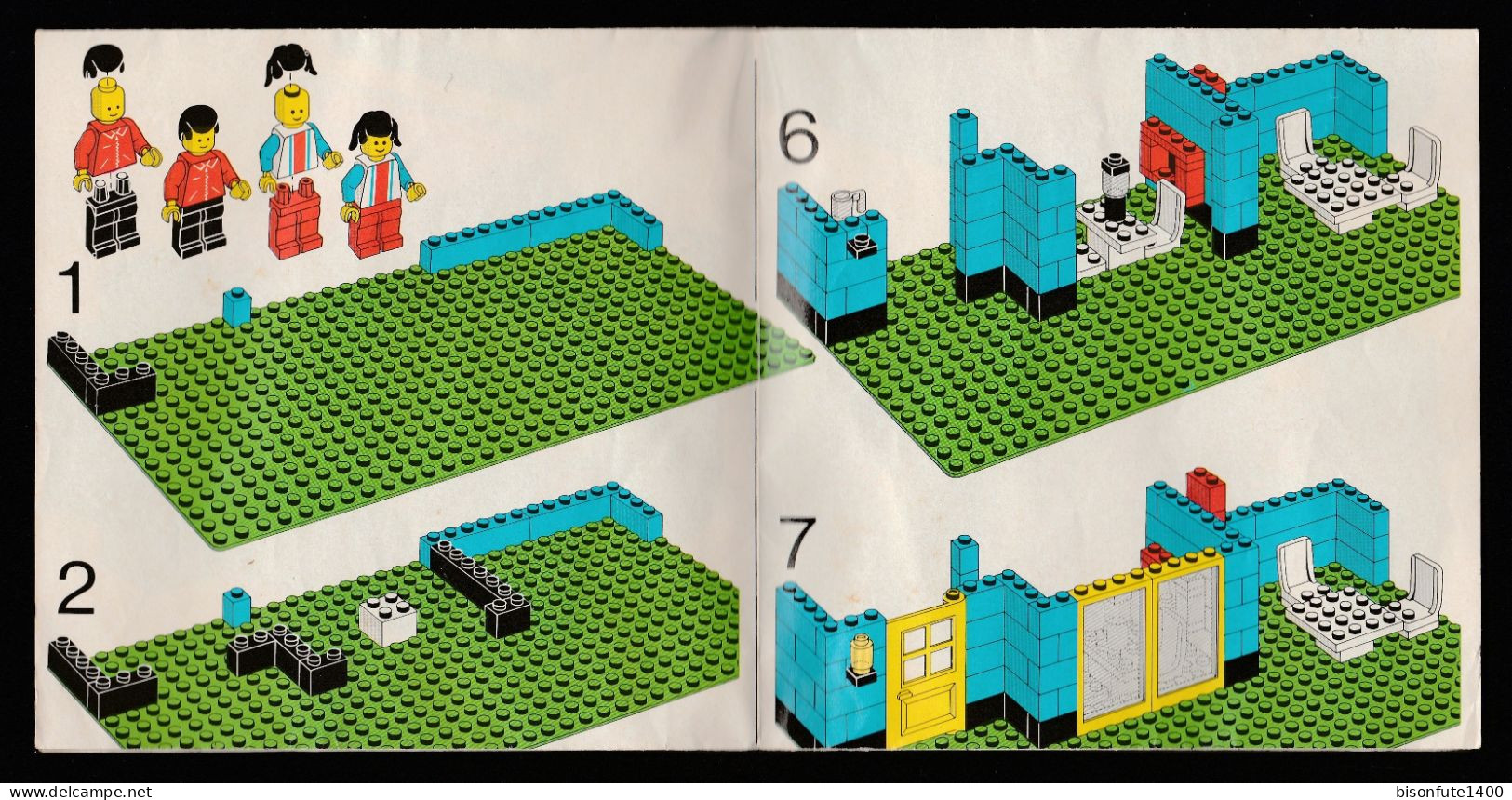 Plan De Montage Lego System LEGOLAND 6 72 (Voir Photos) - Lego System