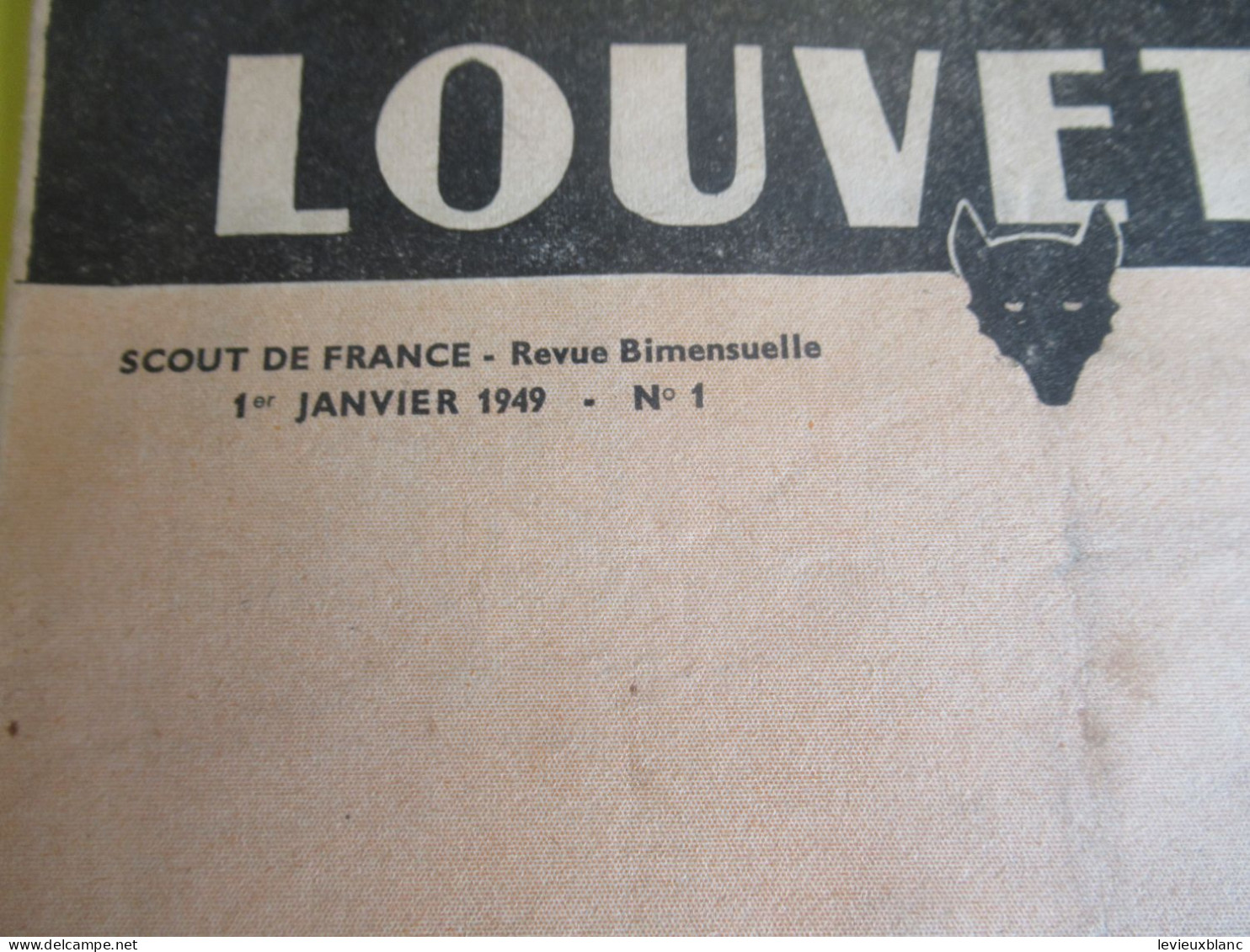 SCOUT De France/LOUVETEAU/Revue Bimensuelle/ N° 1- 2-3- 4- 5-7- 9-10- 11-12-13-14-19-20/1949-1950    VJ146 - Scoutismo