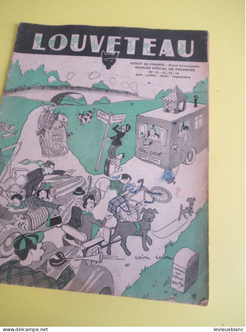 SCOUT de France/LOUVETEAU/Revue Bimensuelle/ N° 1- 2-3- 4- 5-7- 9-10- 11-12-13-14-19-20/1949-1950    VJ146