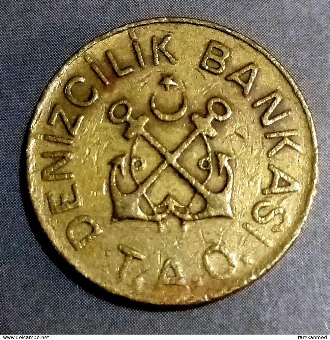 Turkey, Istanbul Maritime Bank TAO CITY LINES OPERATION FERRY TOKEN - Noodgeld