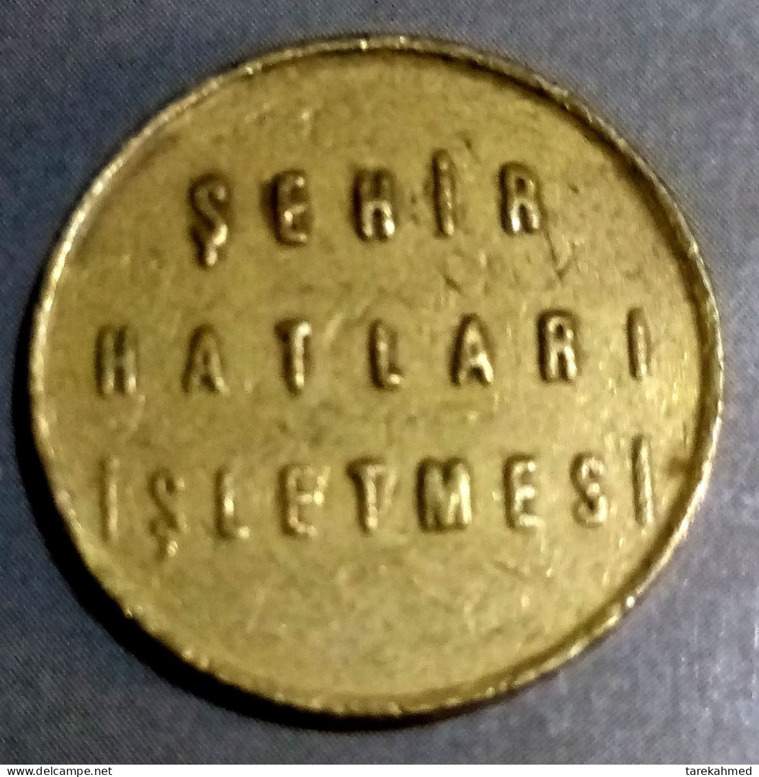 Turkey, Istanbul Maritime Bank TAO CITY LINES OPERATION FERRY TOKEN - Monetary /of Necessity