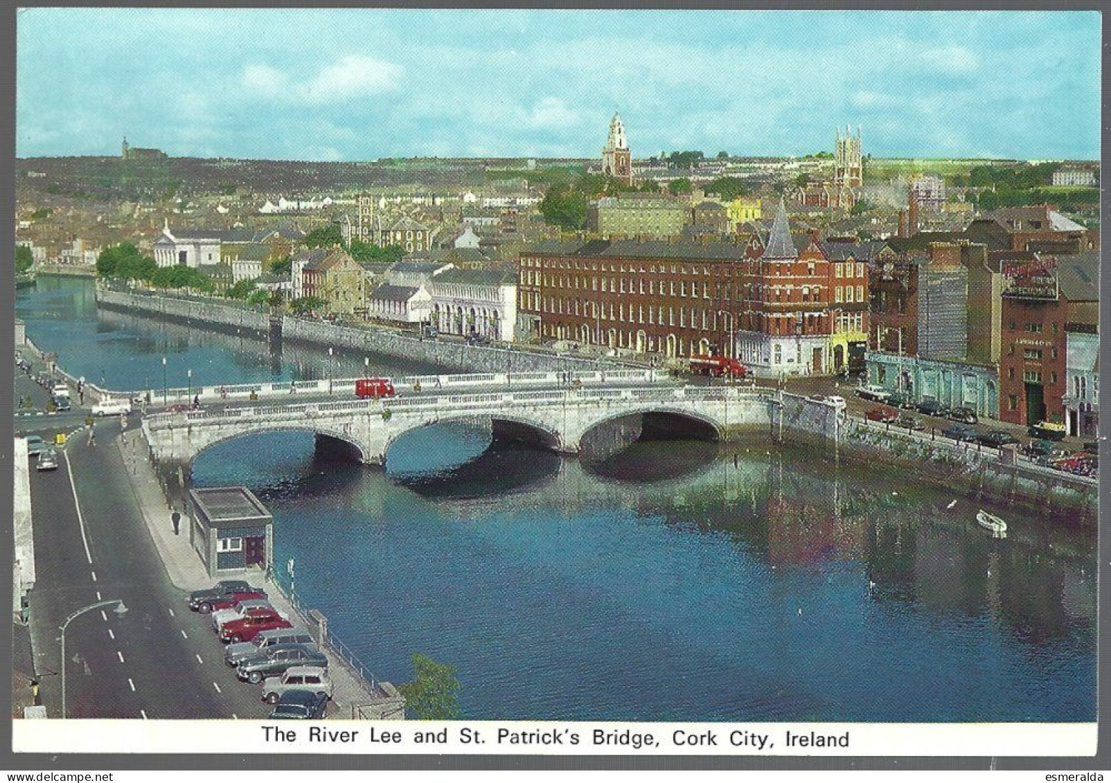 (EU)  PC 193 Cardall - The River Lee And St.Patrick's Bridge, Cork City,Ireland .unused - Cork