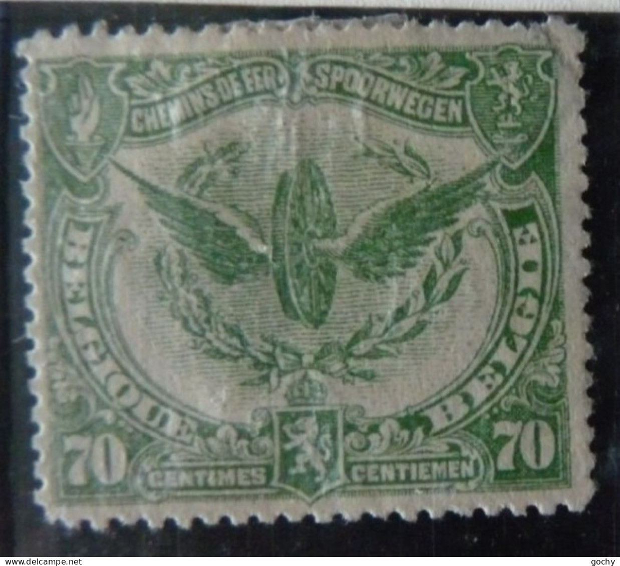 BELGIUM :   1915  - CHEMINS DE FER - CF  68 * - - Nuevos