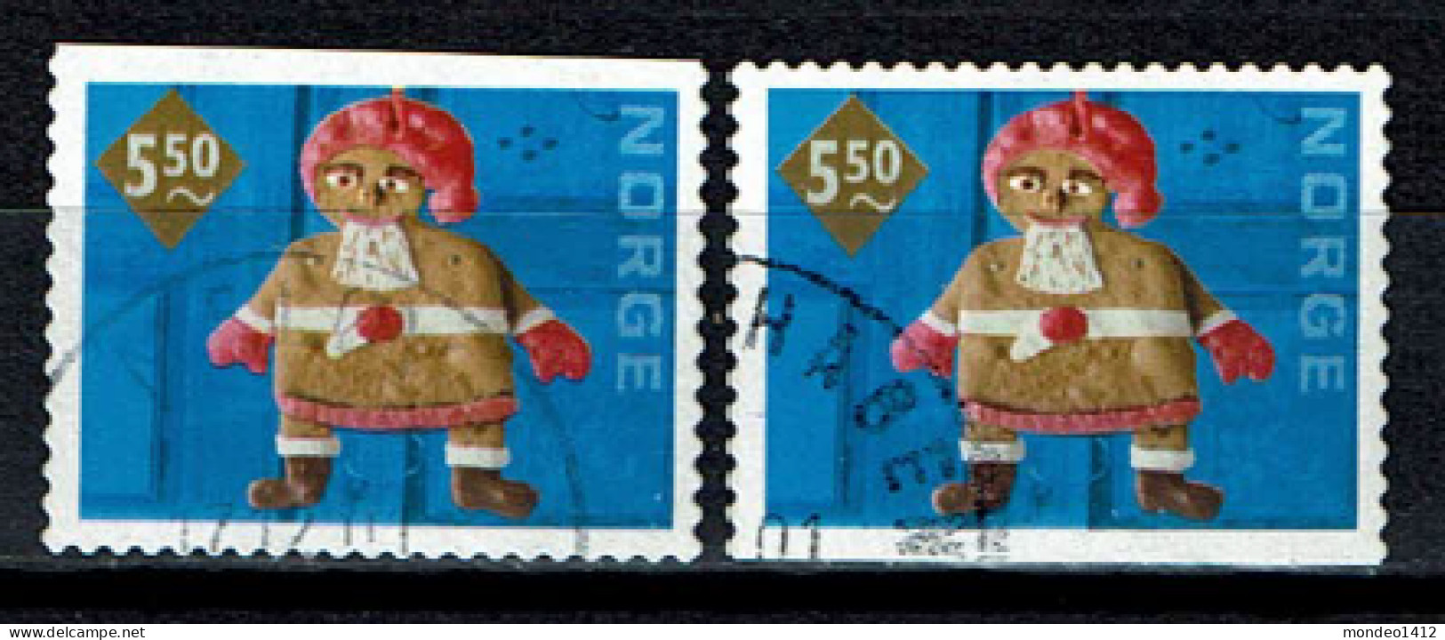 Norway 2001 - Yv.1358 Mi.1411 - Used - Nöel, Weihnachten, Bonhomme En Pain D'épice - Used Stamps