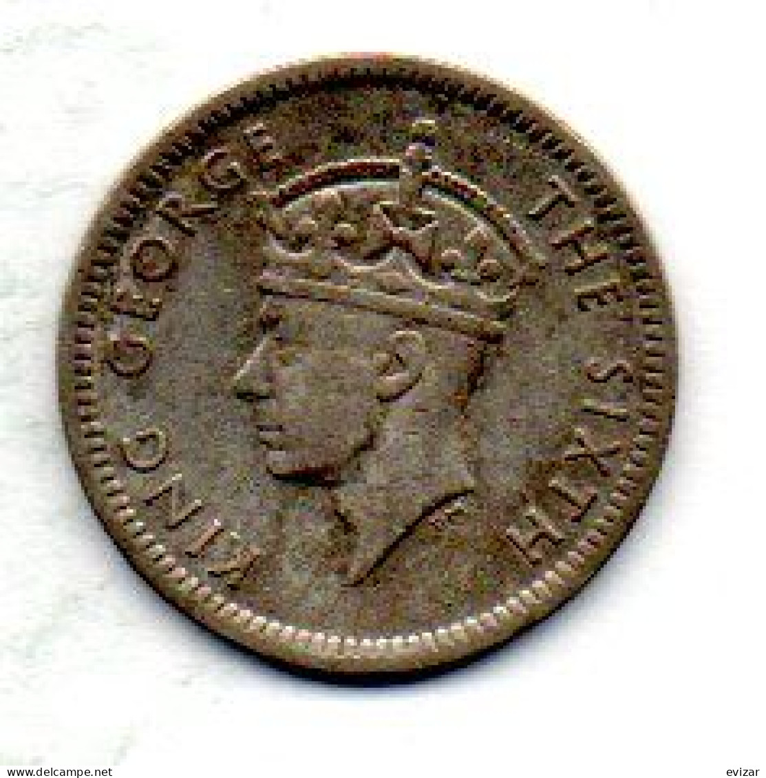 SOUTHERN RHODESIA, 3 Pence, Copper-Nickel, Year 1949, KM # 20 - Rhodesia