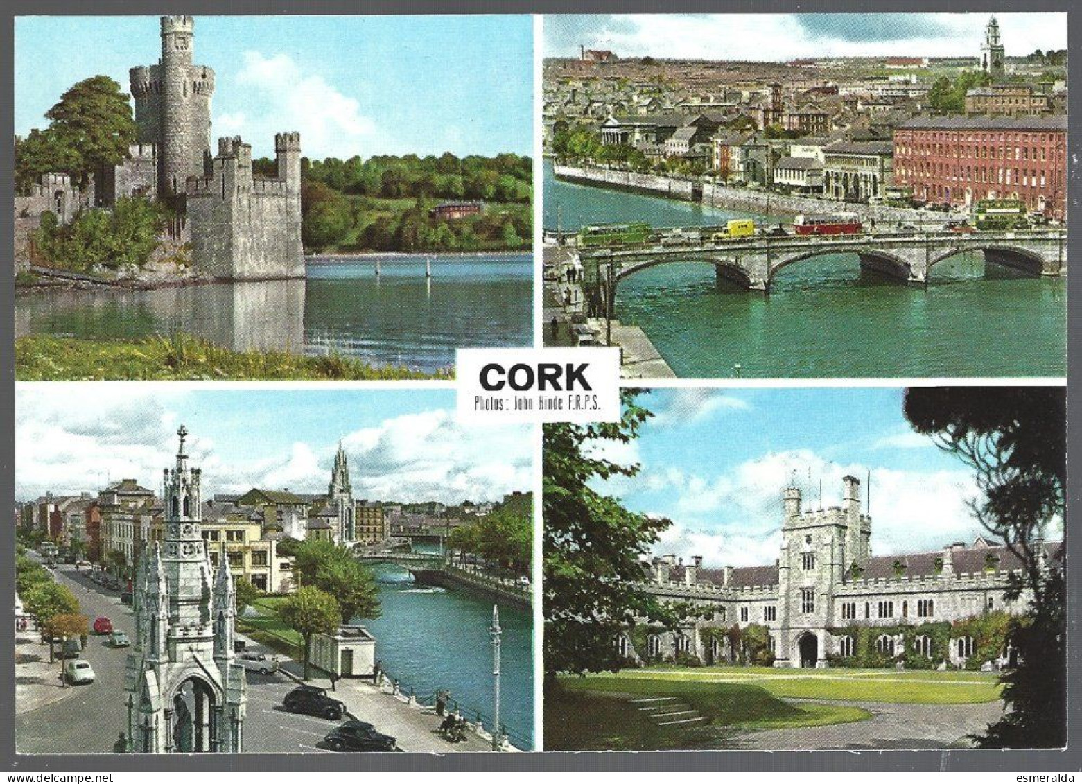 (EU)  PC  2/194 J.HINDE - Cork City,Ireland.multiviews .unused - Cork