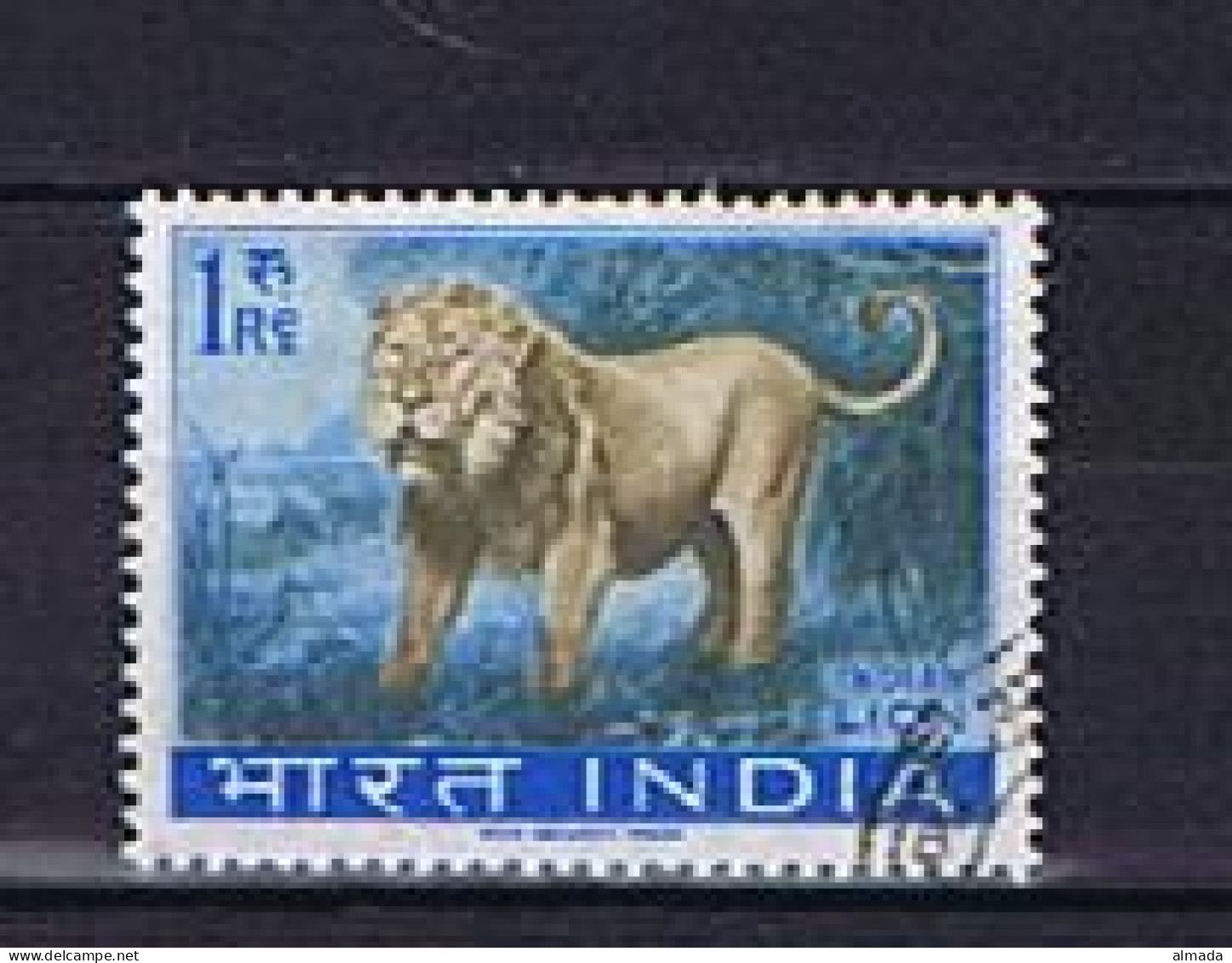 India, Indien 1963: Michel 362 Used, Gestempelt Lion, Löwe - Usados