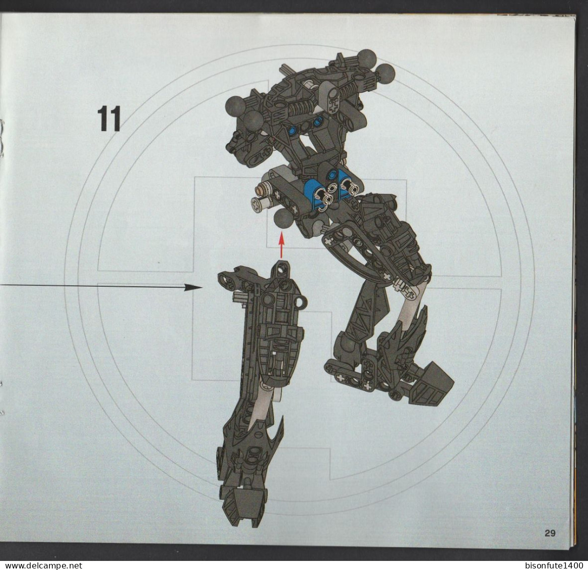 Plan De Montage Lego Technic HERO FACTORY 7145 (Voir Photos) - Lego Technic