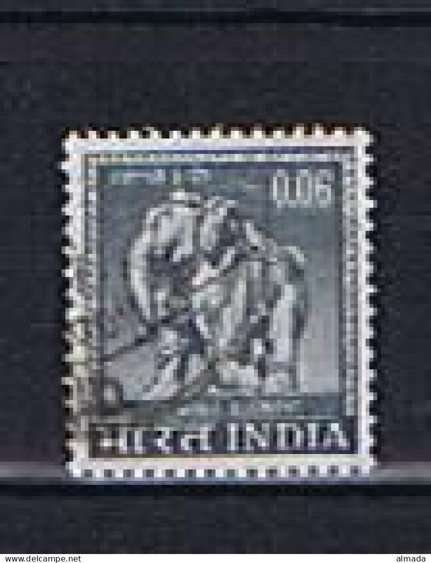India, Indien 1966: Michel 390 Used, Gestempelt, Elephant - Used Stamps