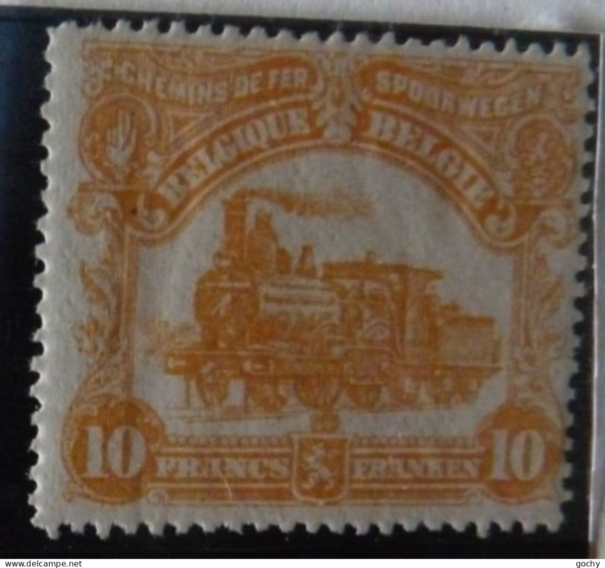 BELGIUM :   1915  - CHEMINS DE FER - CF  78 * - COTE: 220,00€ - Mint