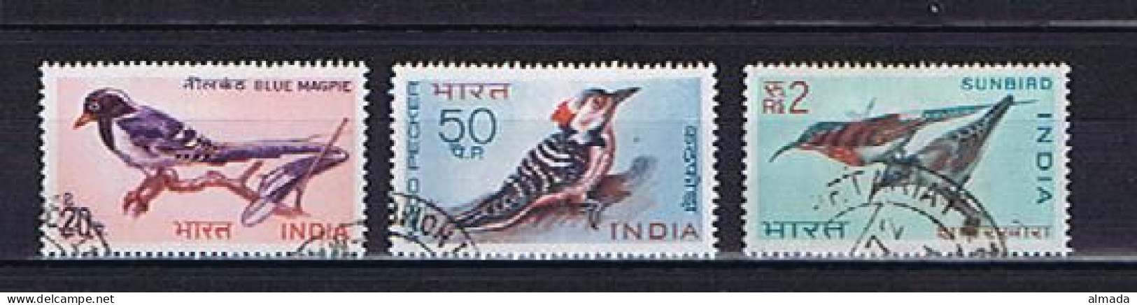 India, Indien 1968: Michel 464, 465, 467 Used (missing 1R.!), Gestempelt (ohne 466!) - Usati