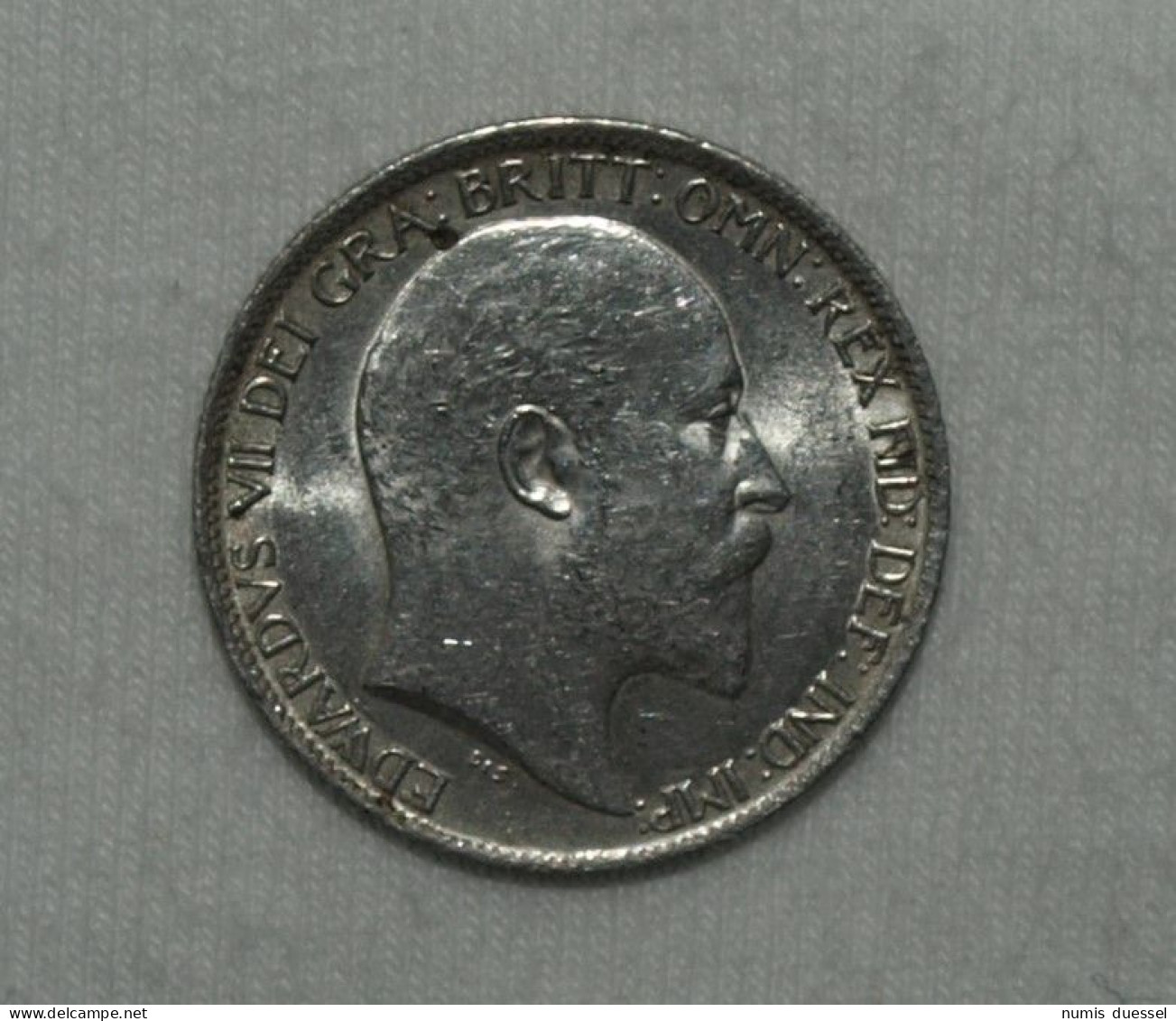 Silber/Silver Großbritannien/Great Britain Edward VII, 1903, 6 Pence Funz/AU - Otros & Sin Clasificación