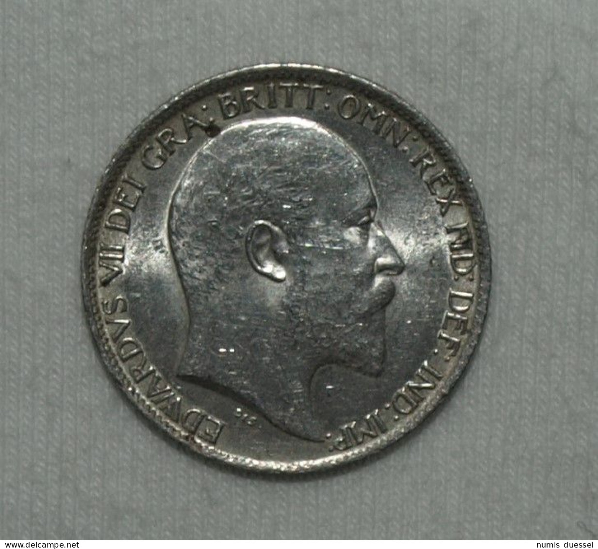 Silber/Silver Großbritannien/Great Britain Edward VII, 1903, 6 Pence Funz/AU - Sonstige & Ohne Zuordnung