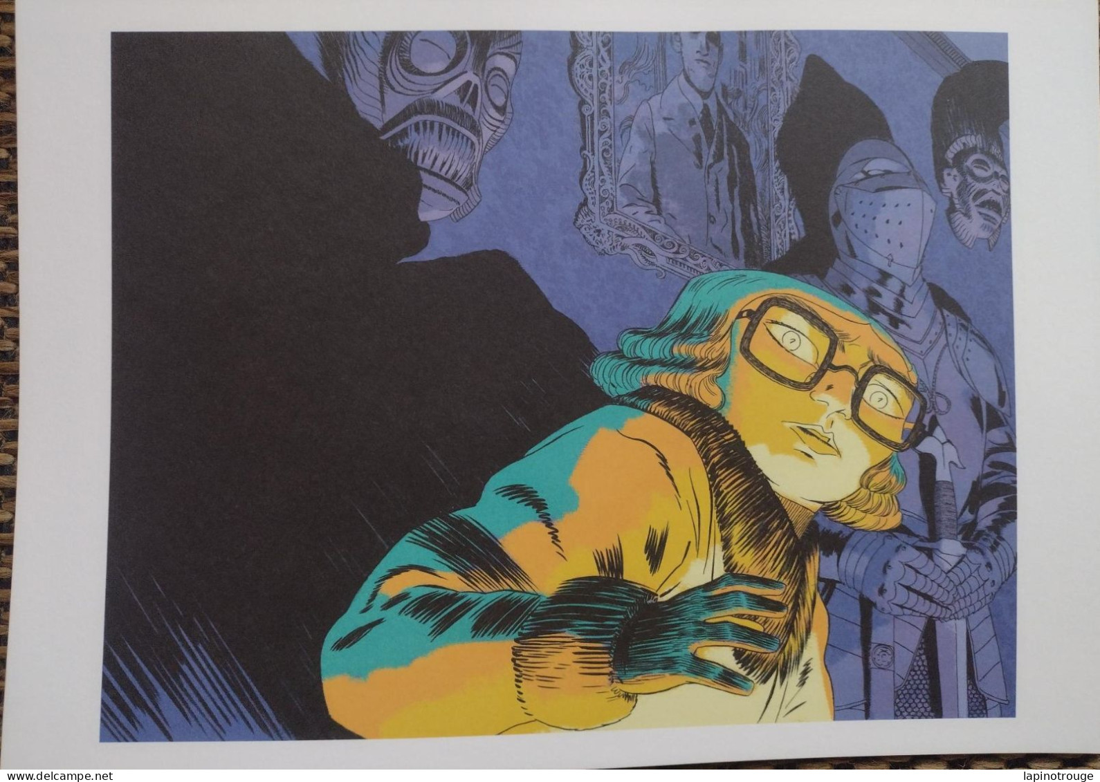 Ex-libris MARTIN Marcos Friday Glénat 2023 (Brubaker - Illustrateurs M - O