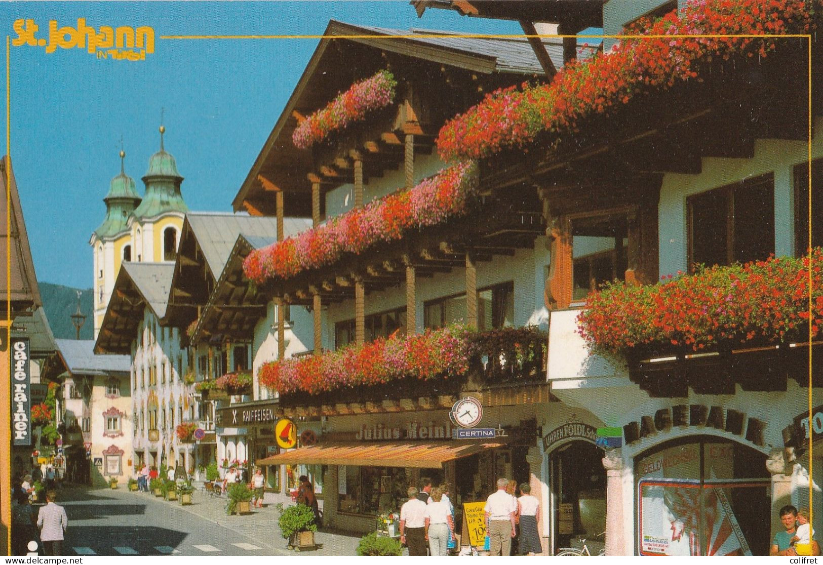 Tyrol - St. Johann  -  Internationaler Sommerfrischort  -  SpeckbacherstraBe - St. Johann In Tirol