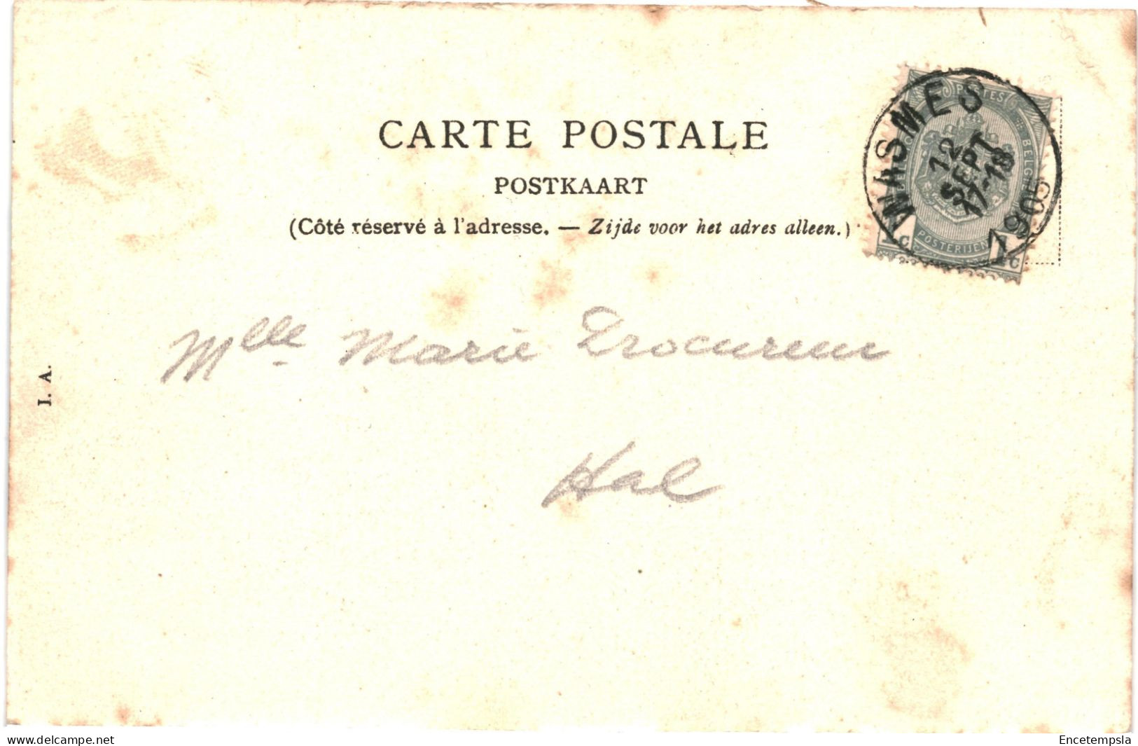 CPA Carte Postale Belgique Wasmes Maison Communale 1905  VM73318ok - Colfontaine