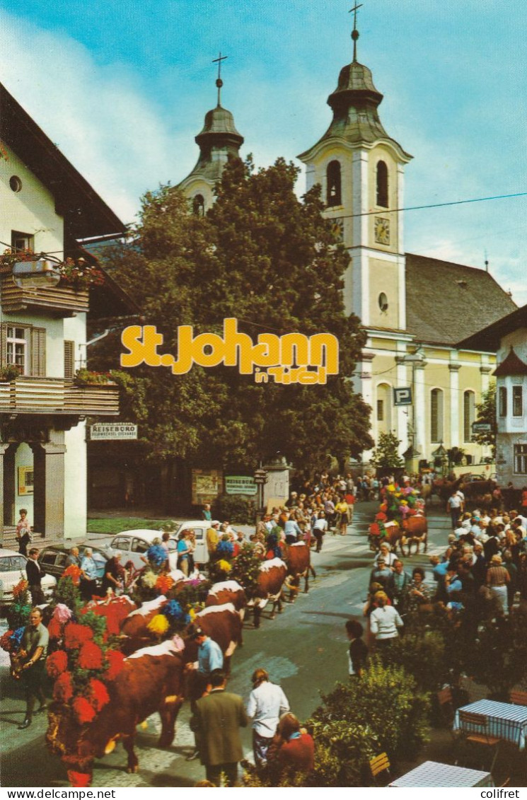 Tyrol - St. Johann  -  Internationaler Sommerfrischort  -  Almabtrieb - St. Johann In Tirol