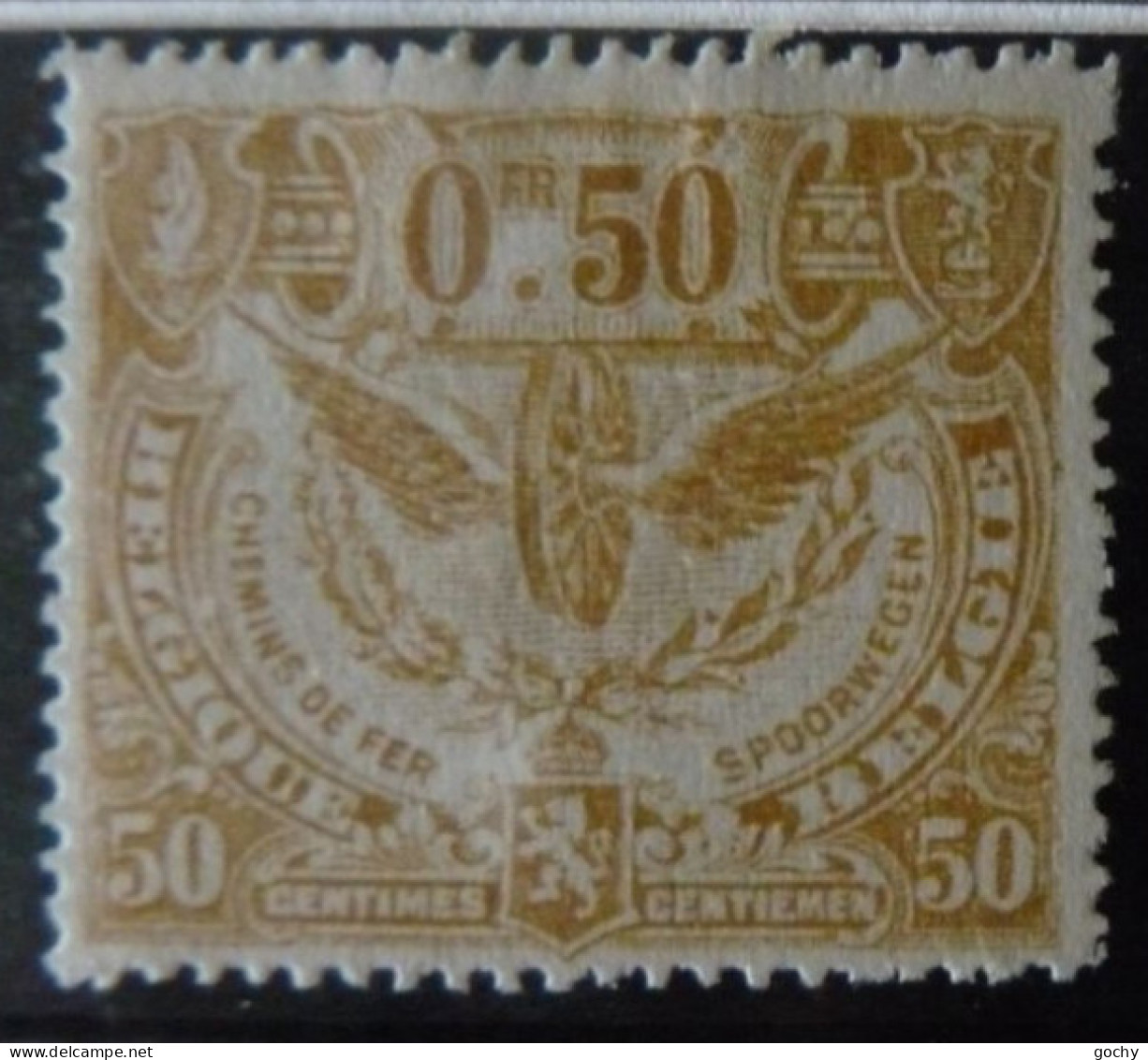 BELGIUM :   1920 - CHEMINS DE FER - CF  85 * - - Nuevos