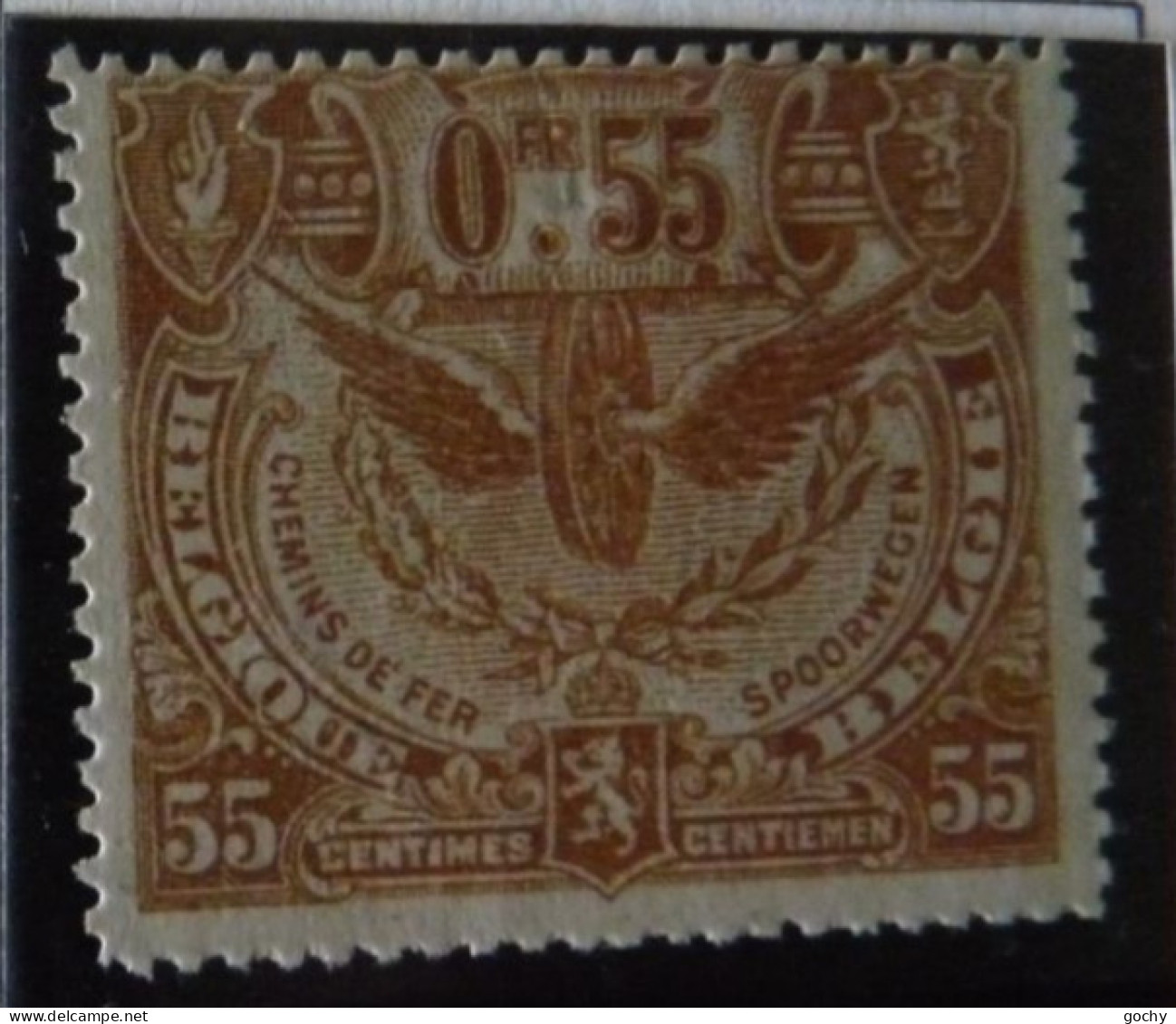 BELGIUM :   1920 - CHEMINS DE FER - CF  86 * - - Nuevos