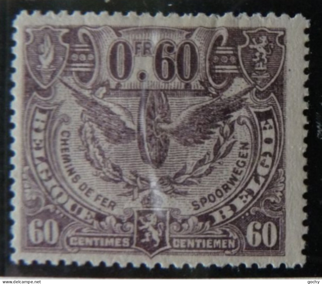 BELGIUM :   1920 - CHEMINS DE FER - CF  87 * - - Nuevos