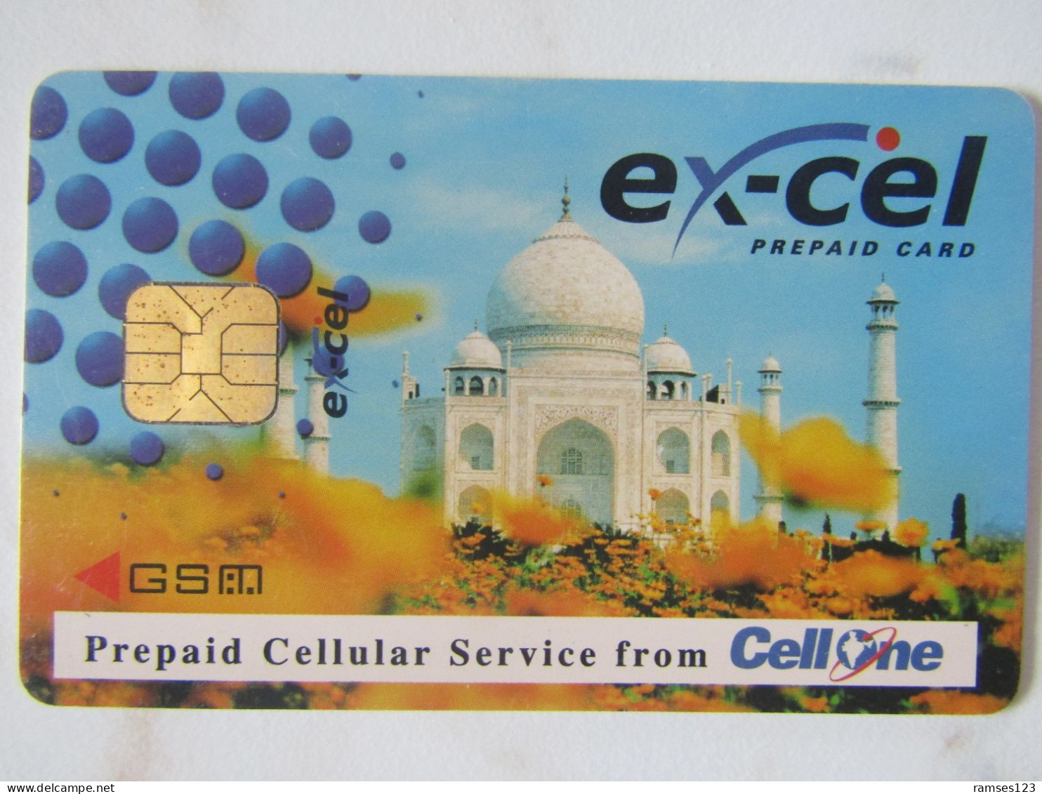 DIFFICULT   GSM   EXCEL  INDIA  TAJ   MAHAL     WITHOUT  NUMBER   FULL SIZE - Inde