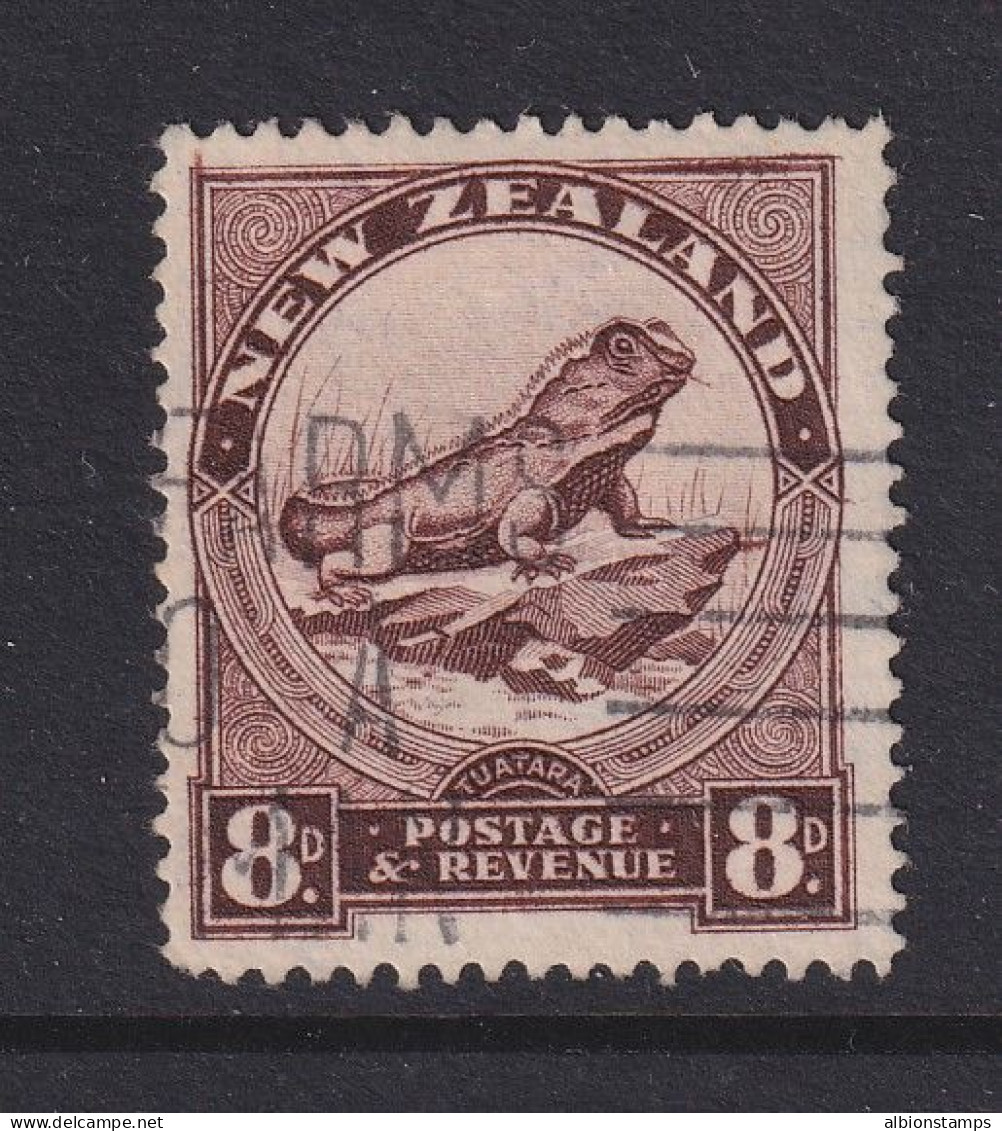 New Zealand, CP L10d(x), Used "Tongue Out" Variety - Used Stamps
