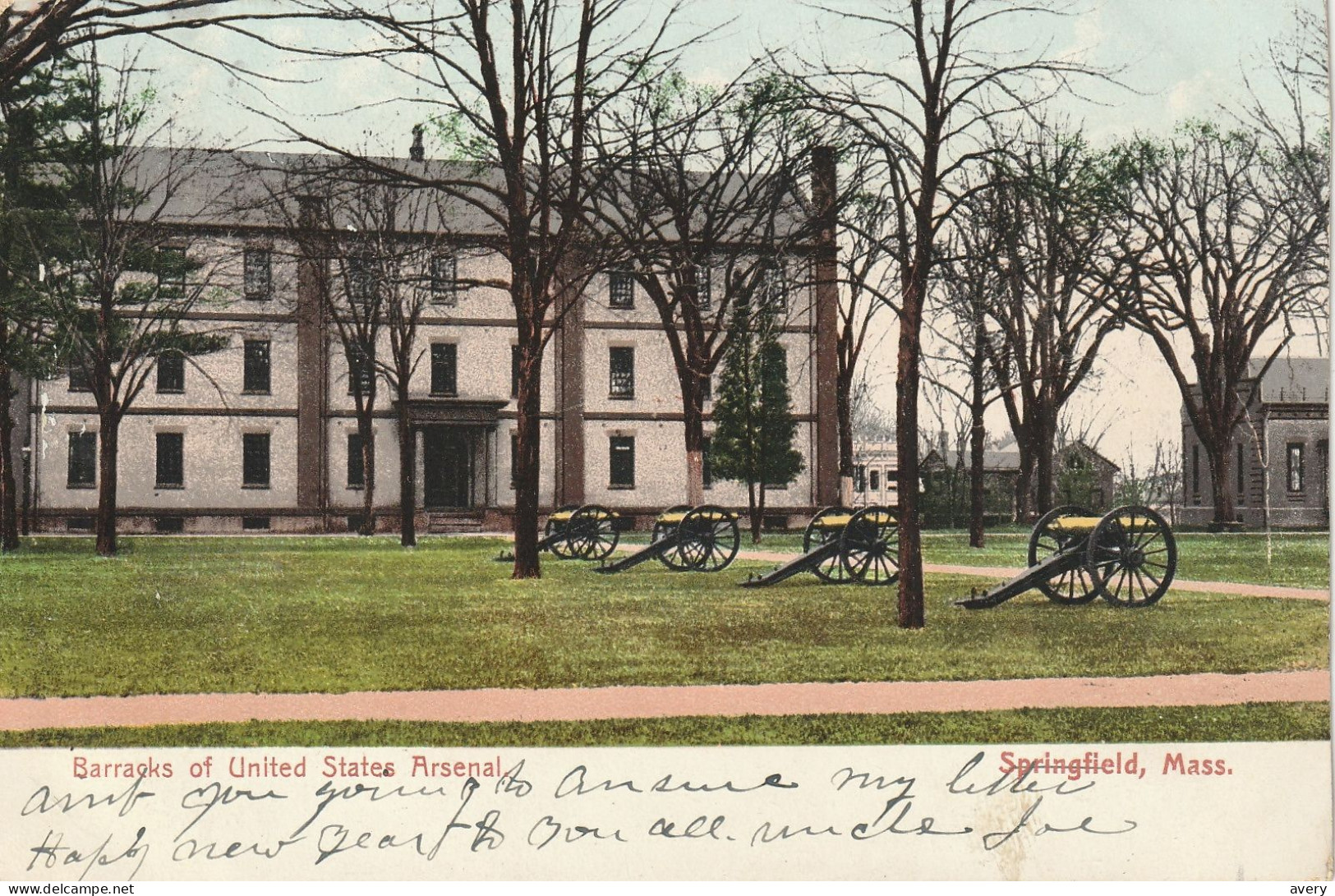 Barracks Of United States Arsenal, Springfield, Massachusetts - Springfield