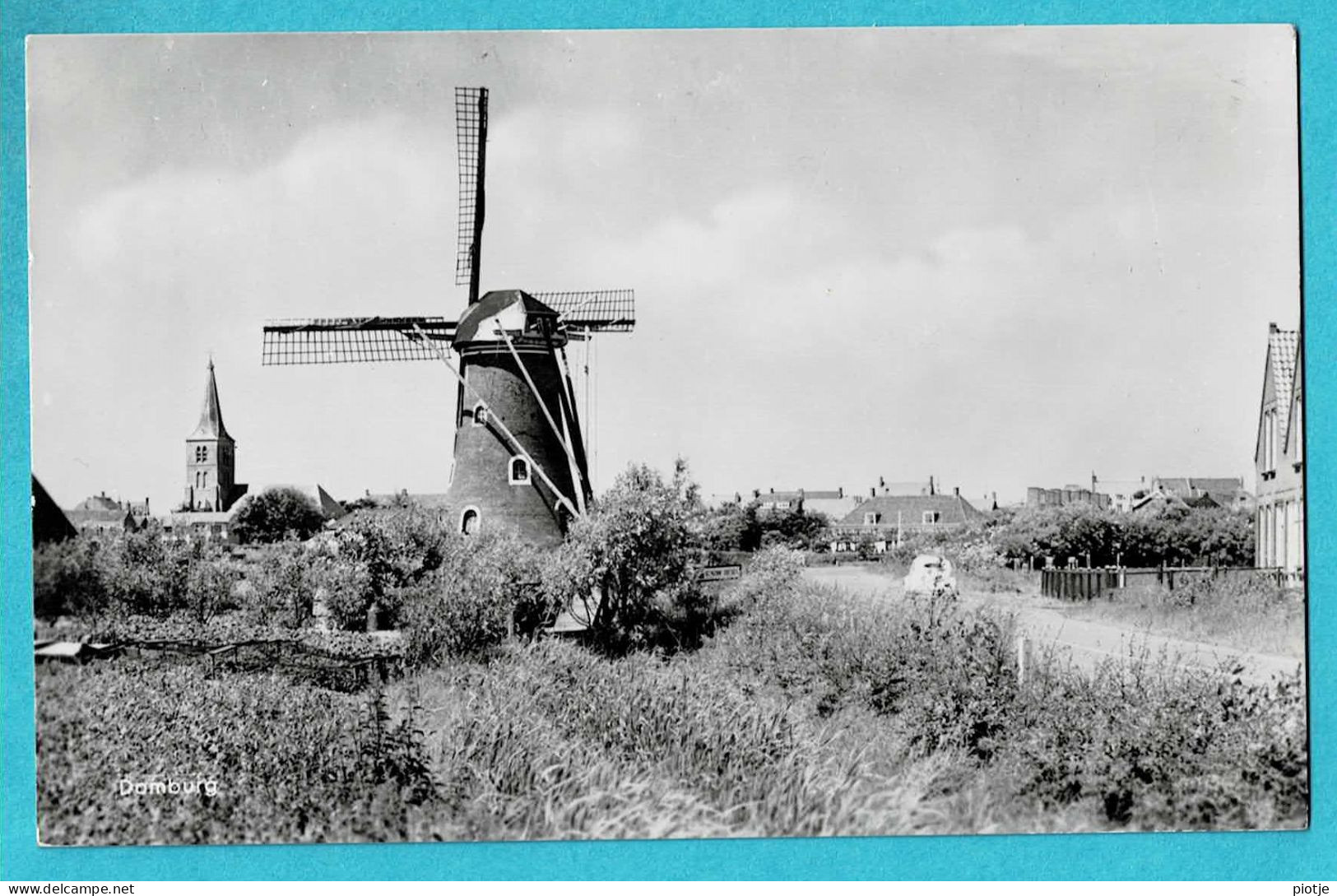 * Domburg (Zeeland - Nederland) * (Dert Domburg, Nr 664) Molen, Moulin, Mill, Muhle, Vue Générale, Panorama - Domburg