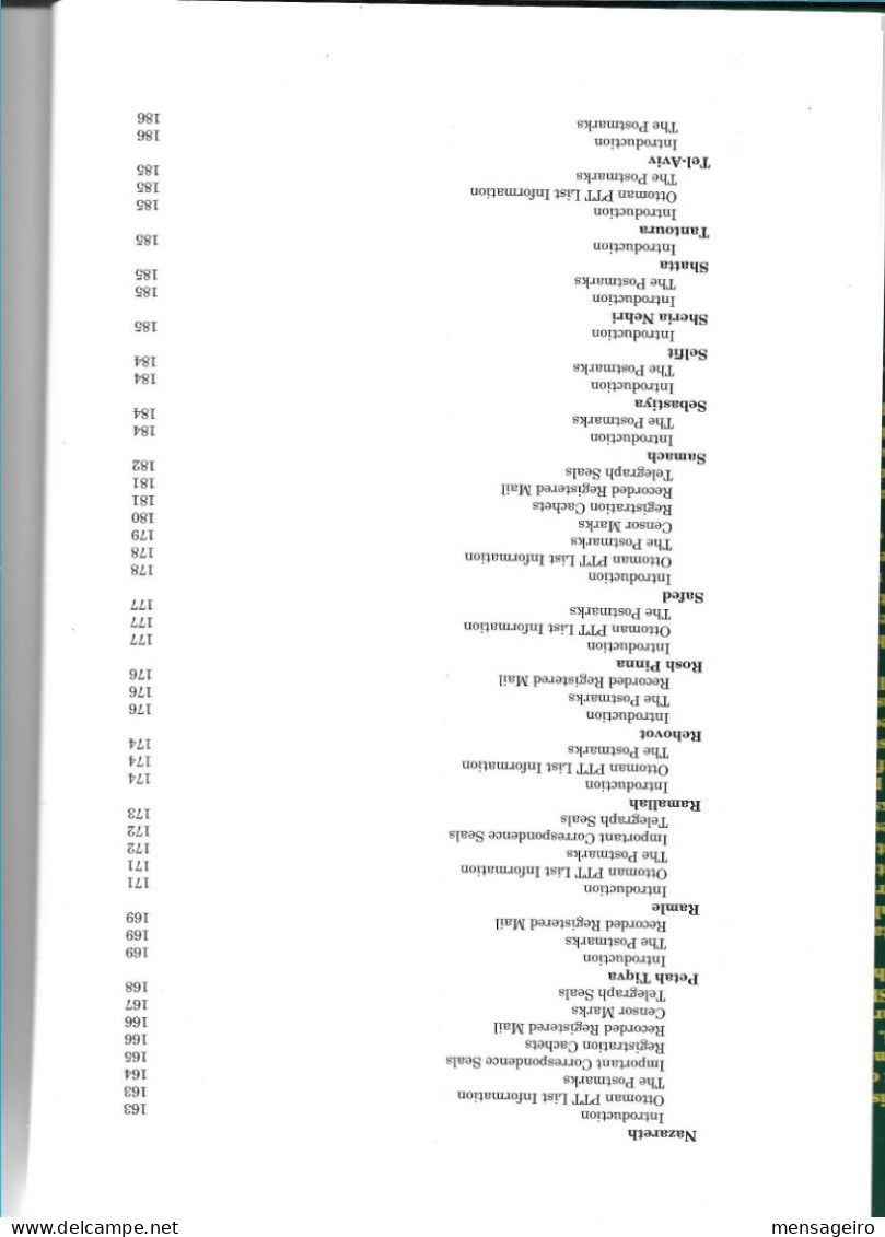 (LIV)  (LIV) THE OTTOMAN POSTS AND TELEGRAPH OFFICES IN PALESTINE AND SINAI - NORMAN J COLLINS & ANTON STEICHELE 2000