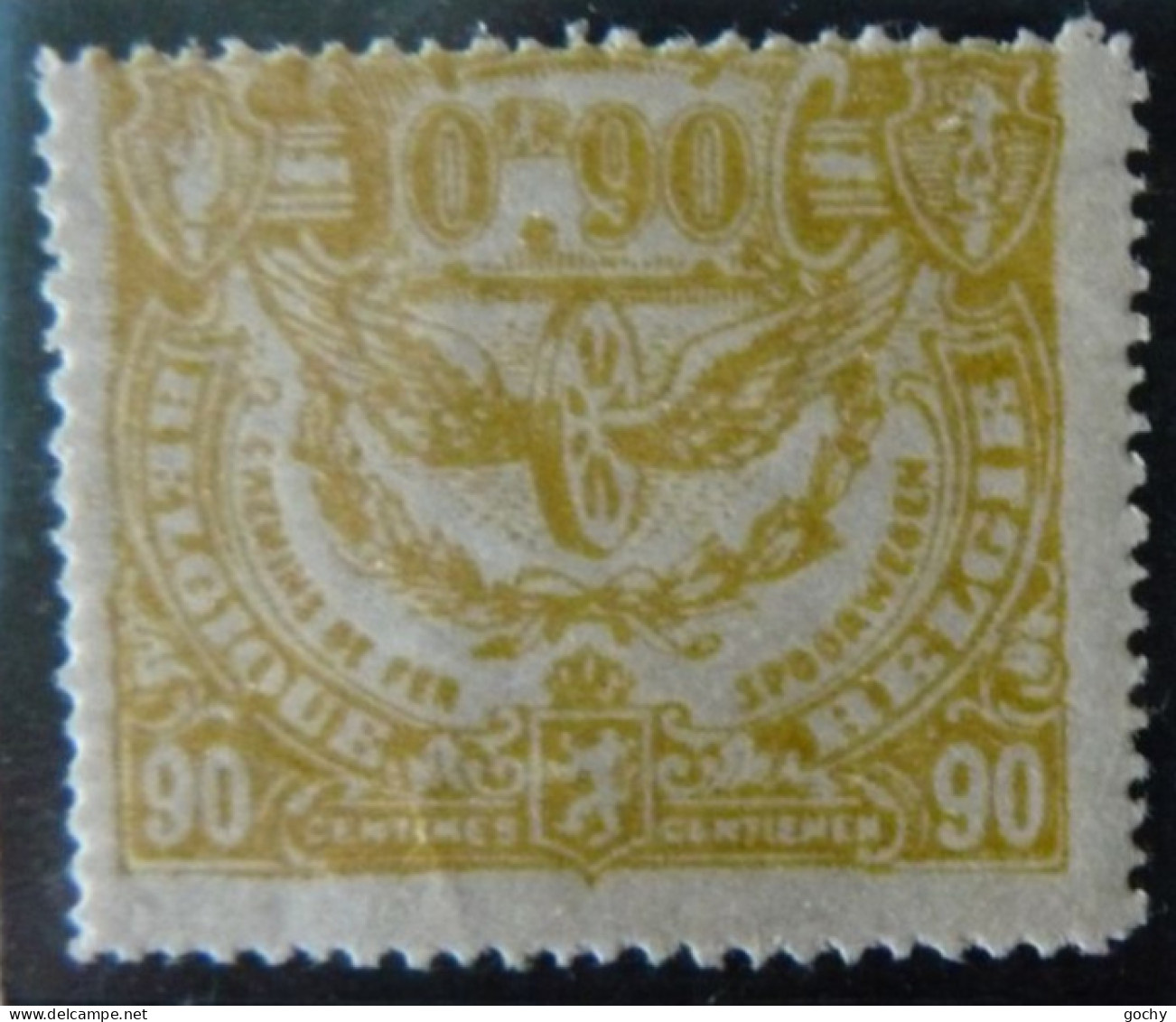 BELGIUM :   1920 - CHEMINS DE FER - CF  112  * COTE: 70€ - Nuevos