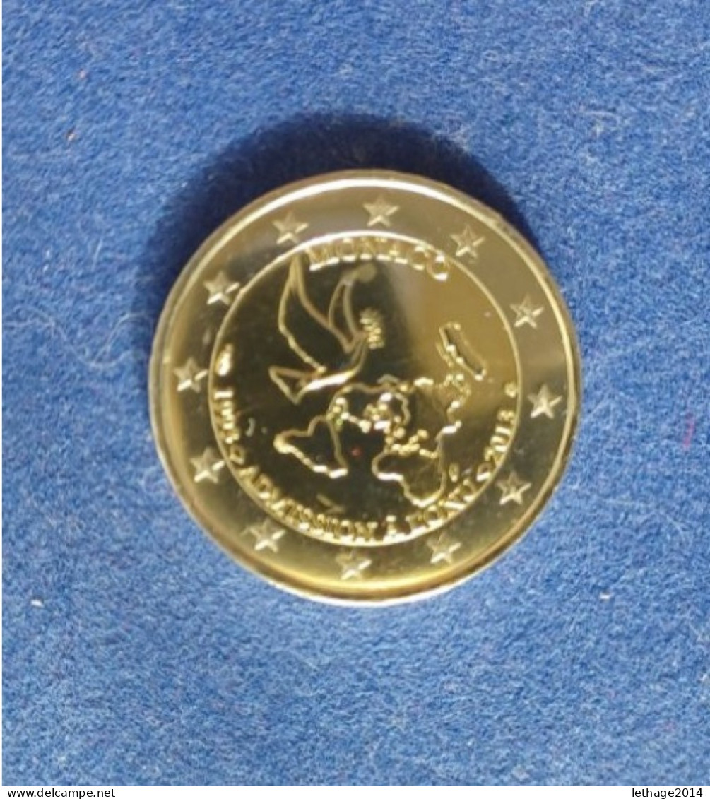 COIN MONACO 2 EURO 2013 COMMEMORATIVE 20 ANNIVERSARIO DELL ADESIONE ALL ONU ISSUED 1229131 - Monaco