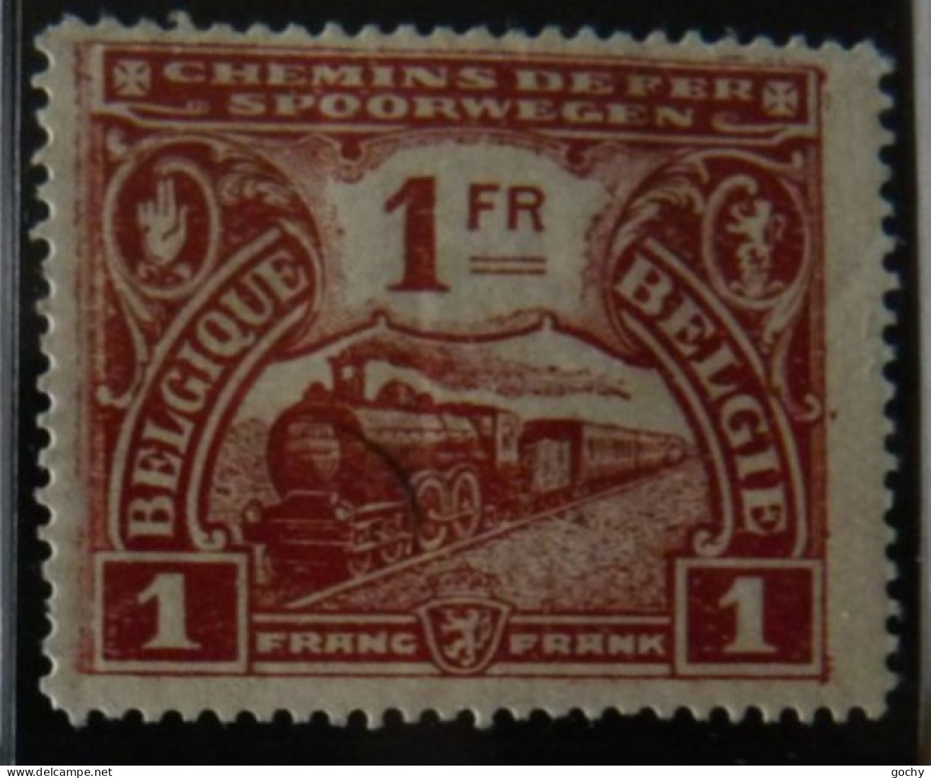 BELGIUM :   1920 - CHEMINS DE FER - CF  115  * - Mint