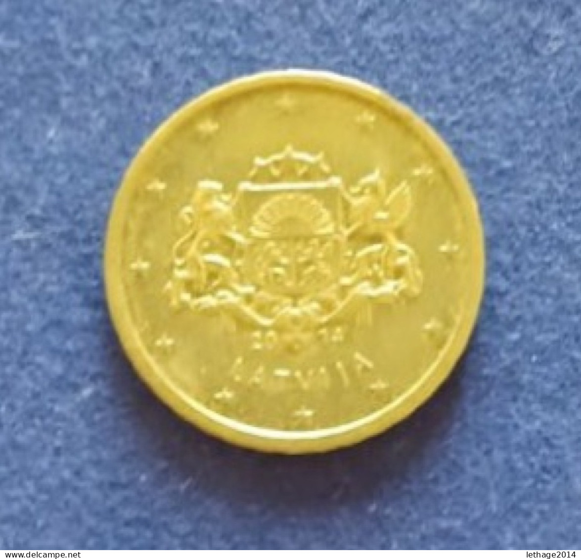 COIN LETTONIA 10 CENT 2014 ISSUED 40 MIL. - Lettonia