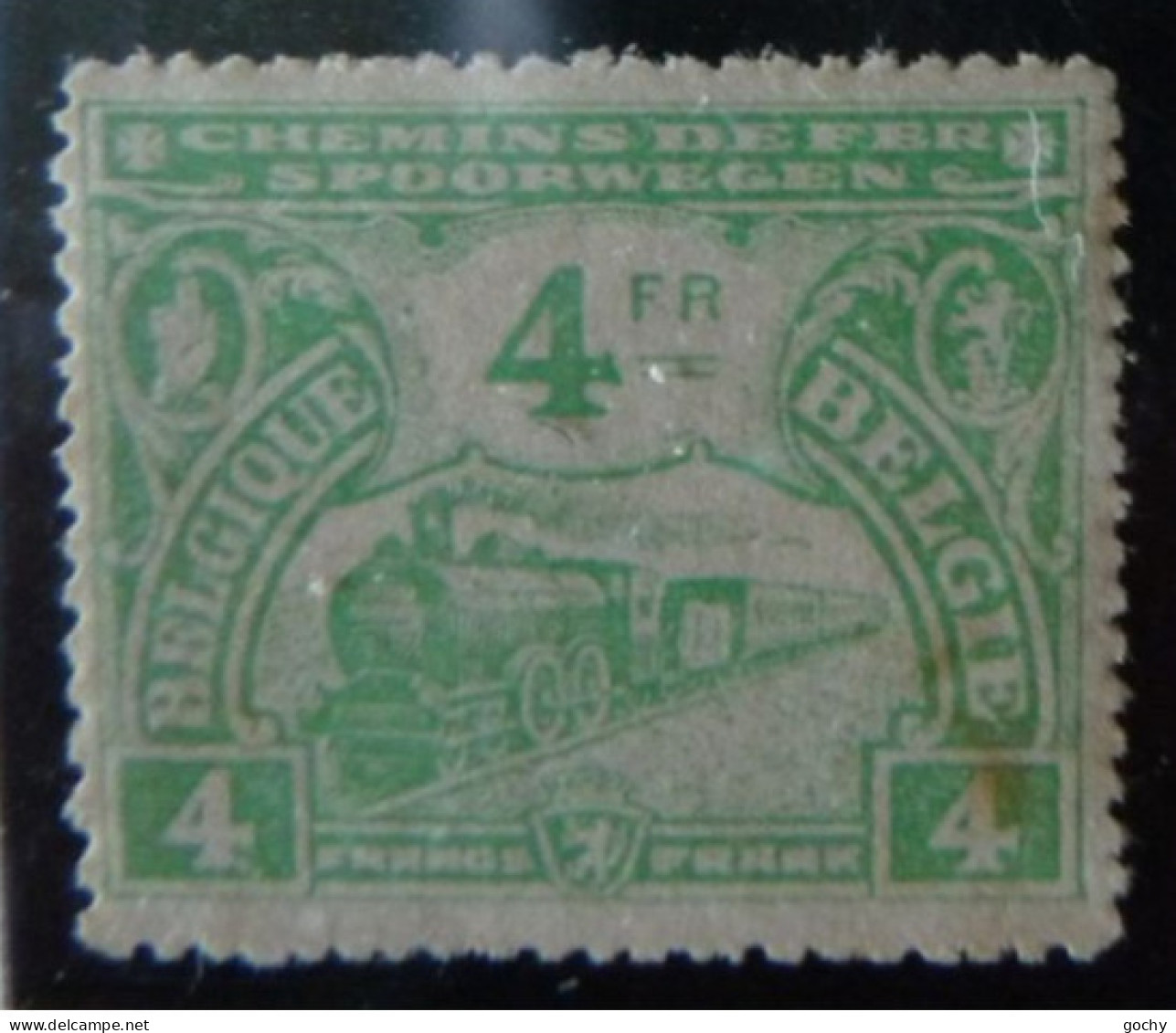 BELGIUM :   1920 - CHEMINS DE FER - CF  122  * - COTE: 72€ - Nuevos