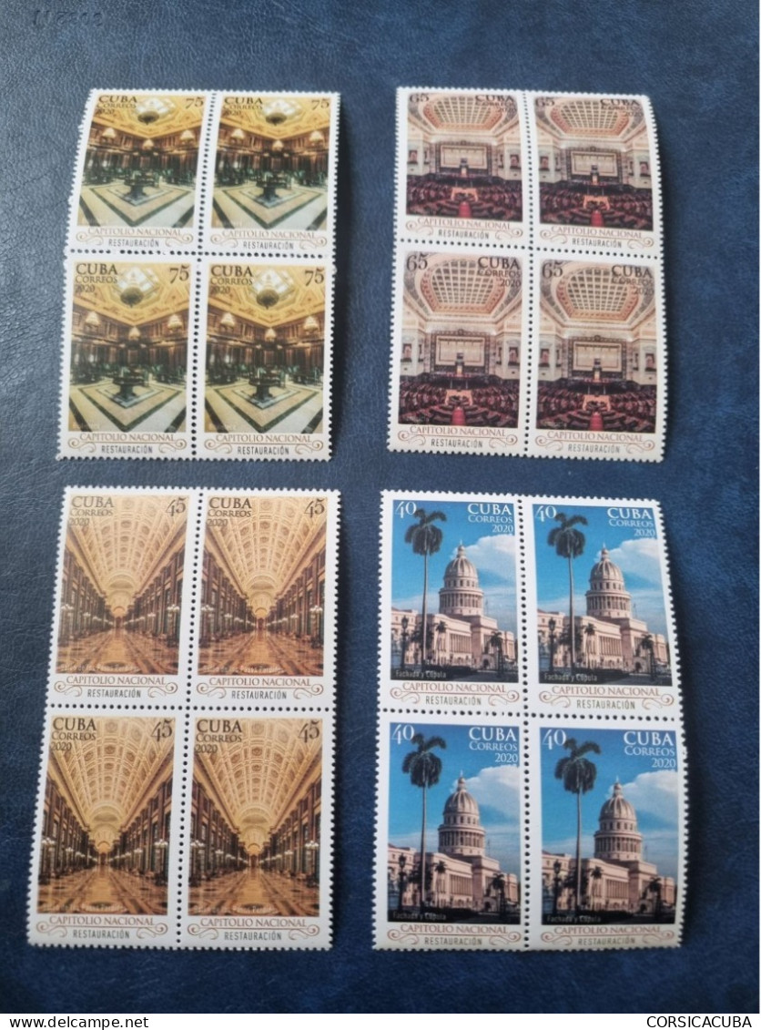 CUBA  NEUF  2020   RESTAURACION  DEL  CAPITOLIO  //  PARFAIT  ETAT  //  1er  CHOIX  // - Unused Stamps