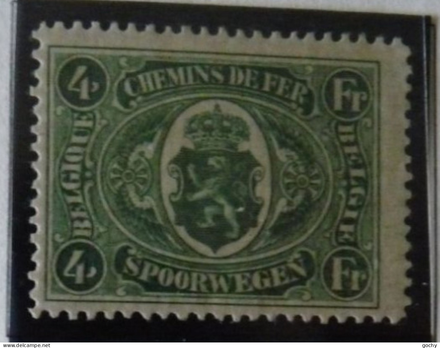 BELGIUM :   1921 - CHEMINS DE FER - CF  130  * - COTE: 38,00€ - Mint