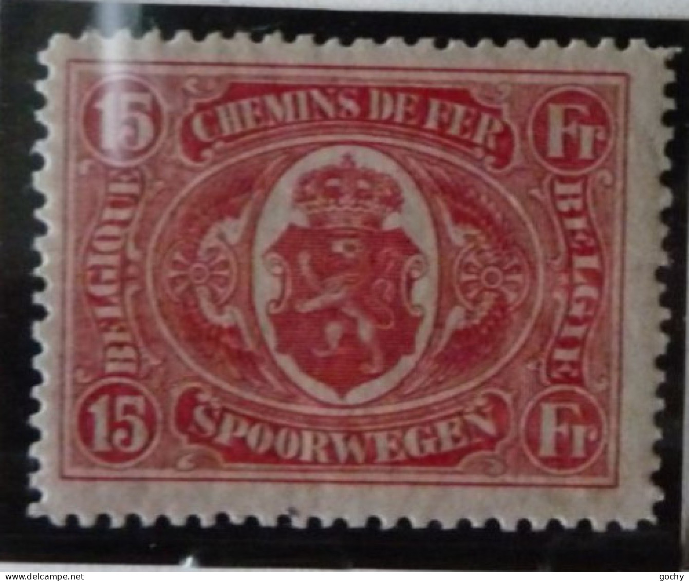BELGIUM :   1921 - CHEMINS DE FER - CF  133  * - COTE: 38,00€ - Mint
