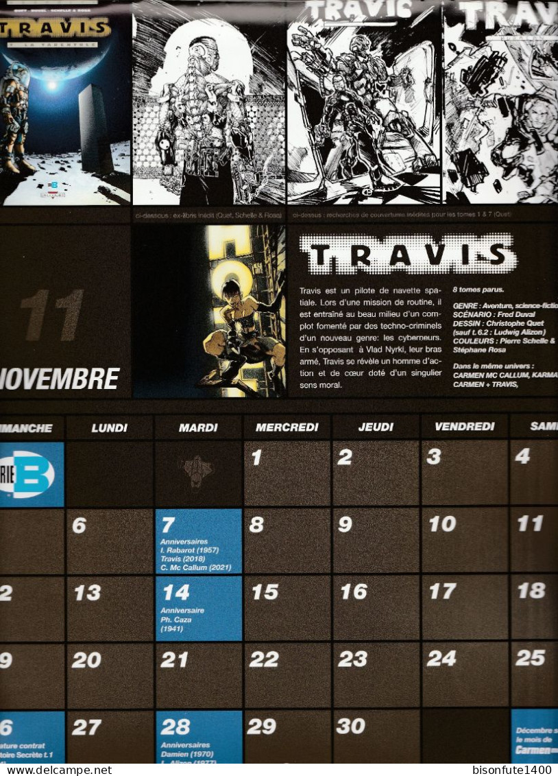 Calendrier DELCOURT de 2006 complet ( Voir photos )