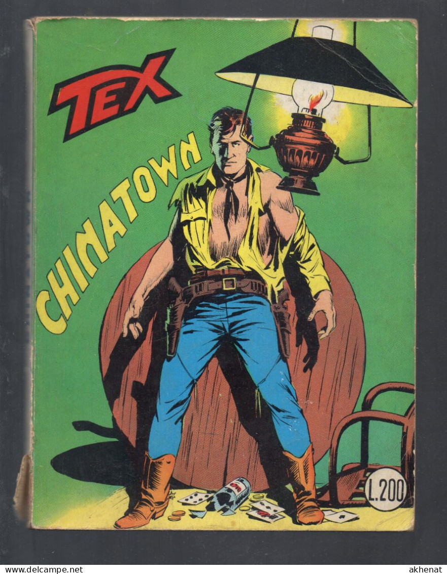 BIG - TEX N. 110 CHINATOWN 200 Lire Ed. Araldo , Bonelli Aut 2926 DICEMBRE 1969 : Usato. Per Condizioni Vedi Scan - Bonelli