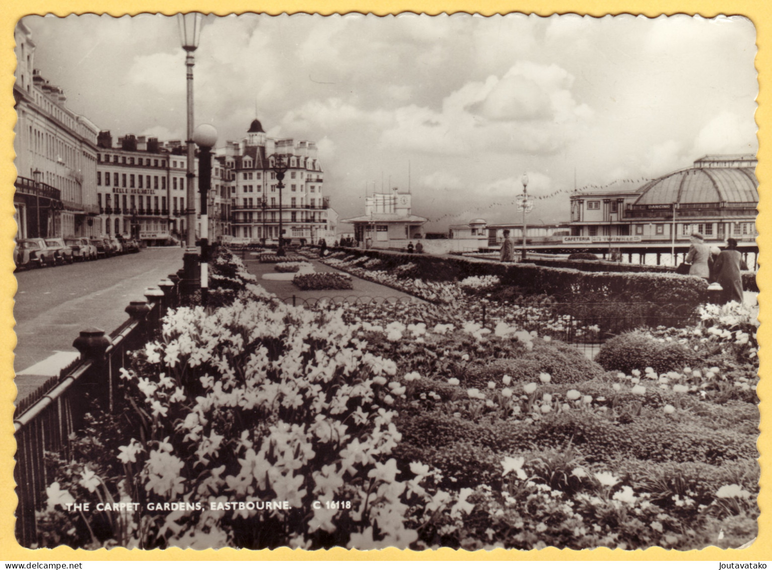 The Carpet Gardens, Eastbourne - Posted 1962 Have You Taken Out Your Licence For Radio-TV Slogan - Eastbourne