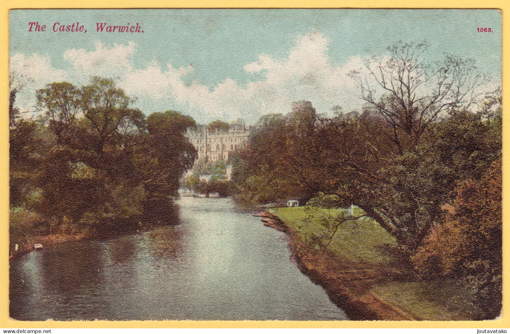 The Castle, River - Warwick - No 1063 - Warwick