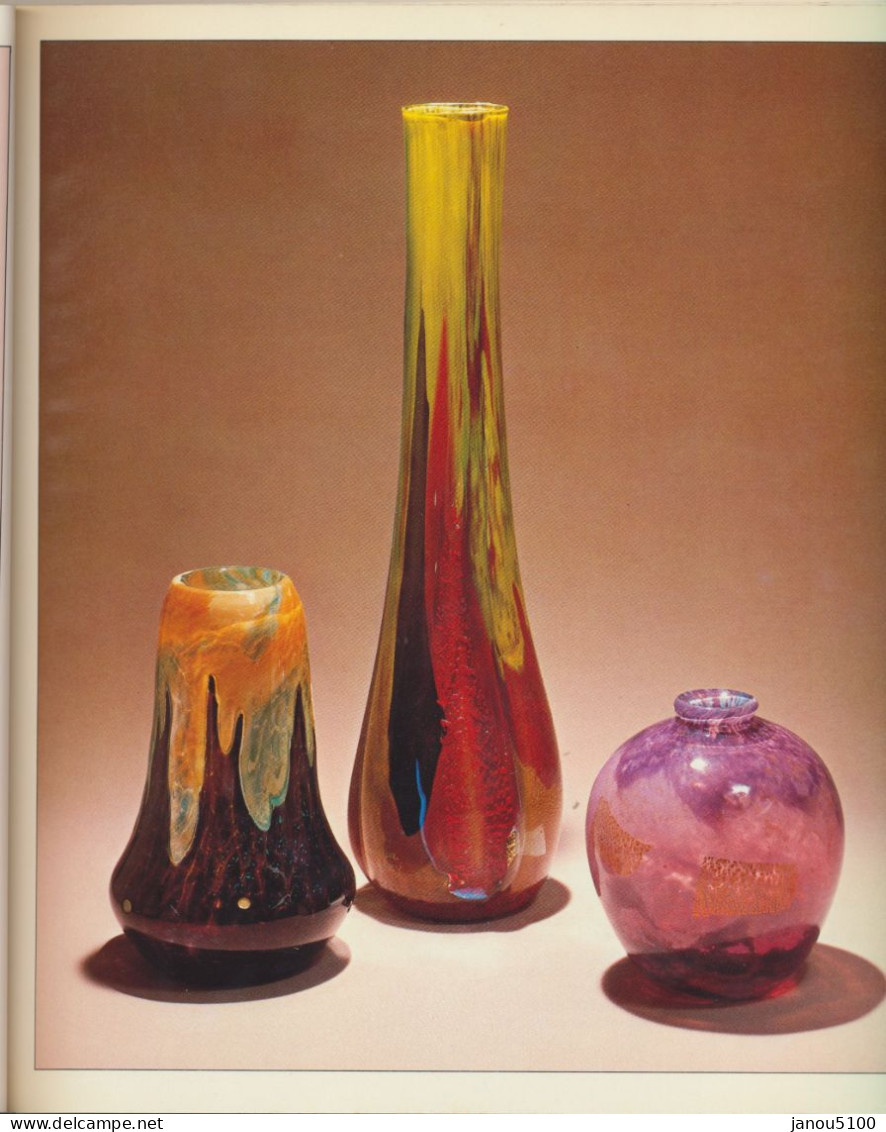 ARTS ET ANTIQUITES    DAUM 100 ANS DE VERRERIE  D' ART    EXPO 1979-1980. - Vases