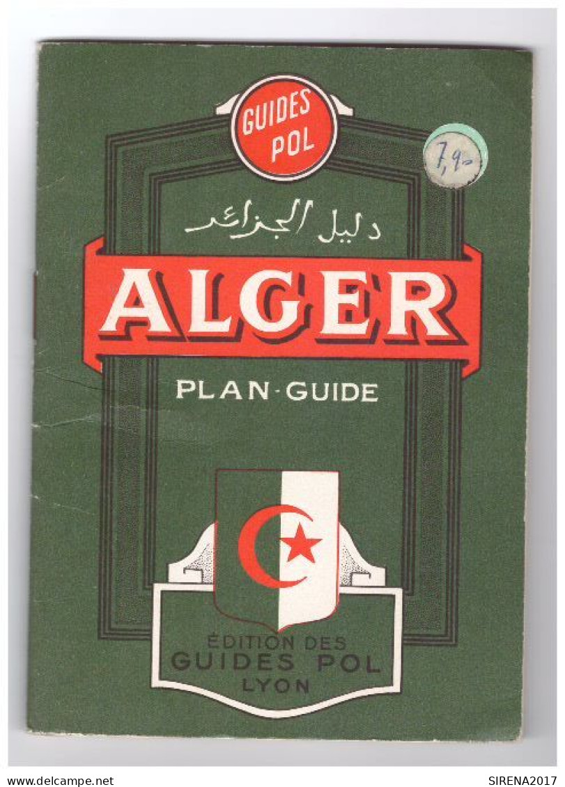 ALGER - PLAN GUIDE - EDITION GUIDES POL LYON 1965 - Te Identificeren