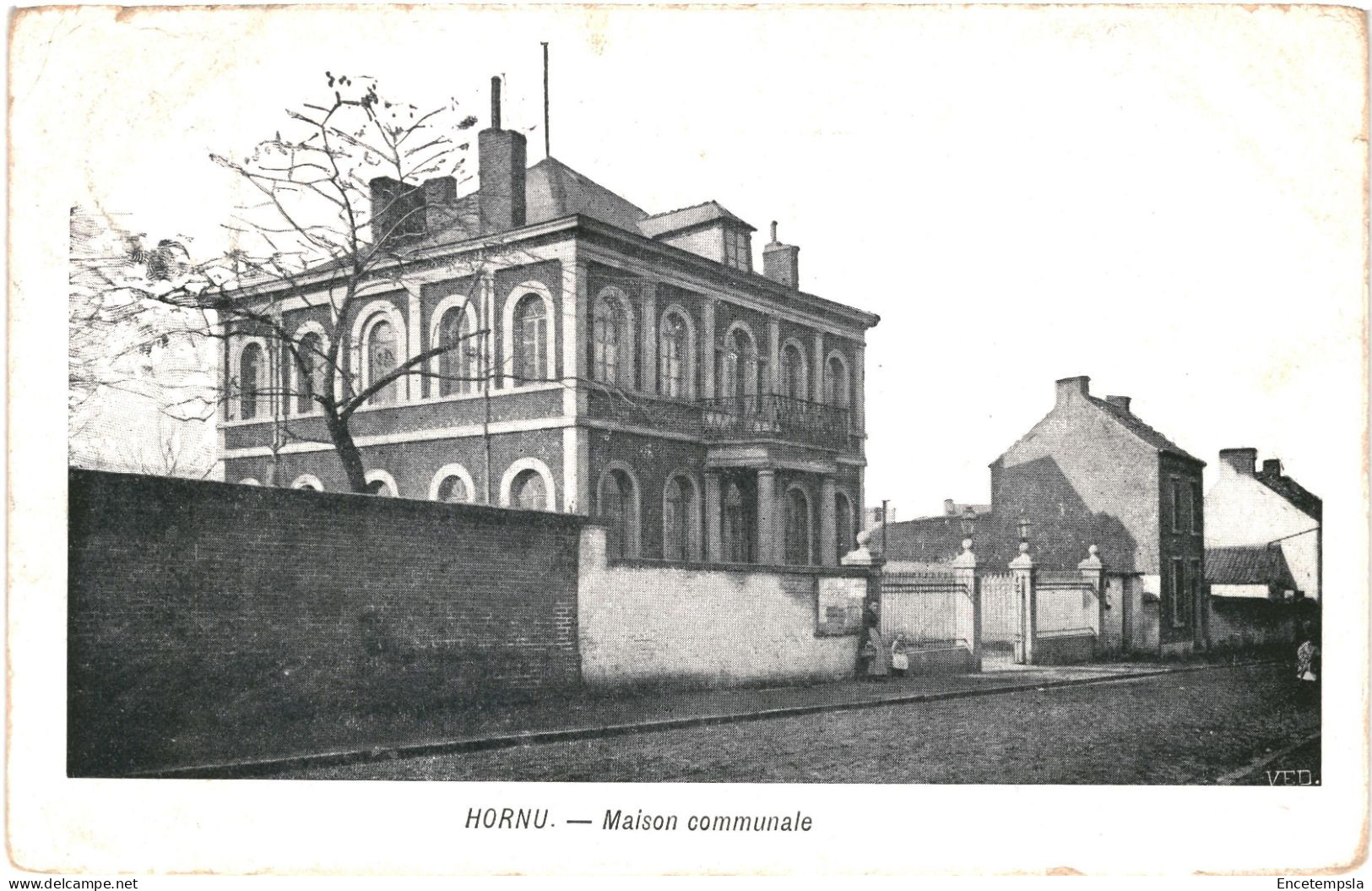 CPA Carte Postale Belgique Hornu Maison Communale 1905VM73321 - Boussu