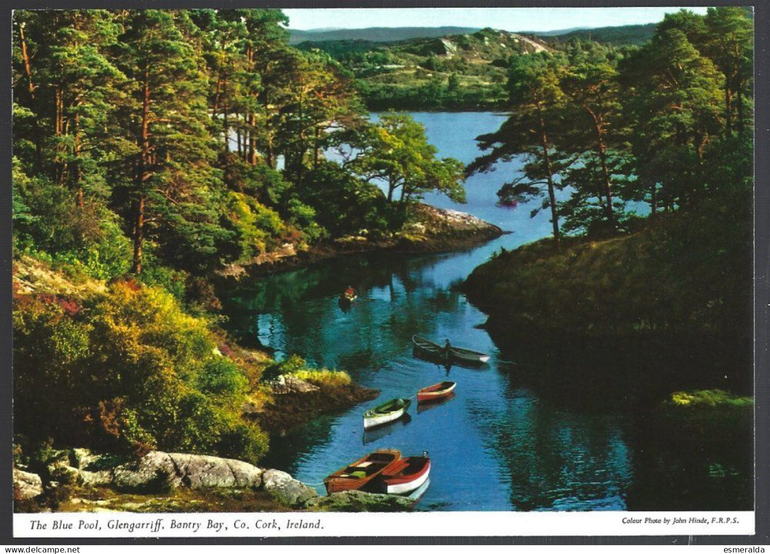 (EU)  PC 2/23 J.Hinde - The Blue Pool,Glengarriff,Bantry Bay,Co.Cork Ireland.unused - Cork