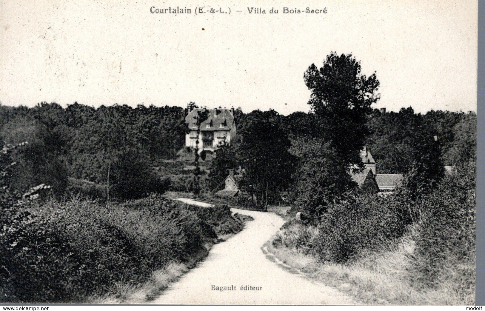 CPA - 28 - Courtalain - Villa Du Bois-Sacré - Courtalain