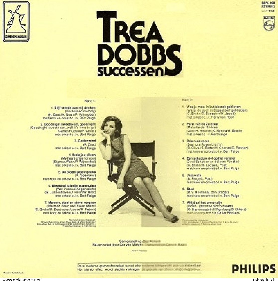 * LP *  TREA DOBBS SUCCESSEN (Holland 1969 EX!!) - Autres - Musique Néerlandaise