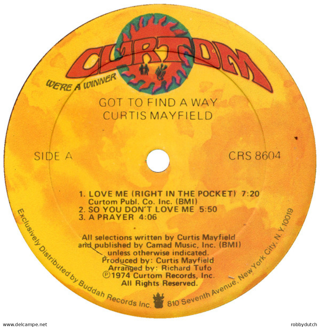 * LP *  CURTIS MAYFIELD - GOT TO FIND A WAY (USA 1974 EX!!) - Soul - R&B