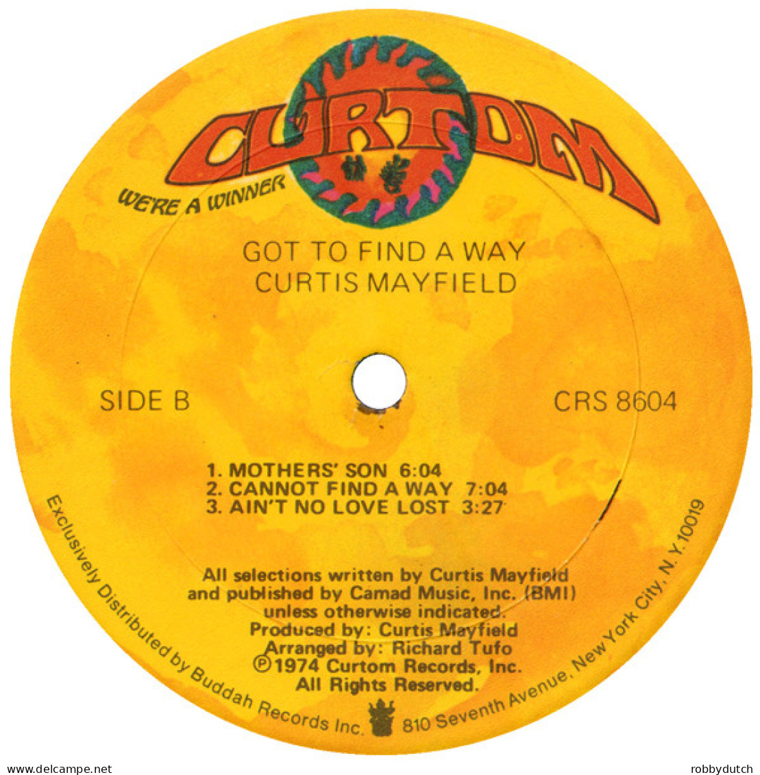 * LP *  CURTIS MAYFIELD - GOT TO FIND A WAY (USA 1974 EX!!) - Soul - R&B